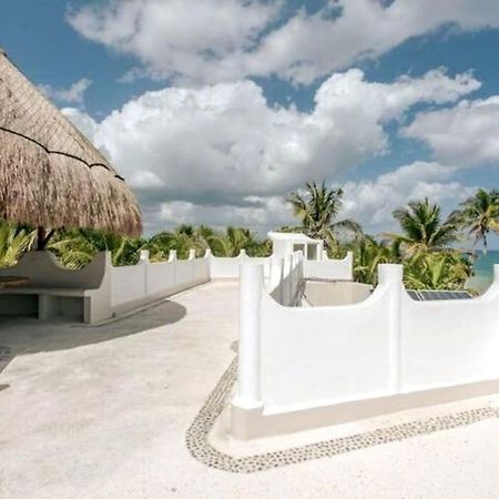 Luxury 5-Br Beachfront Home In Tulum Casa Sofia Gato Eksteriør billede