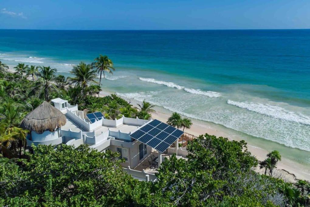 Luxury 5-Br Beachfront Home In Tulum Casa Sofia Gato Eksteriør billede