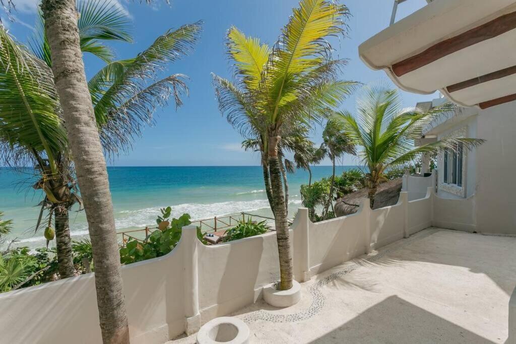 Luxury 5-Br Beachfront Home In Tulum Casa Sofia Gato Eksteriør billede