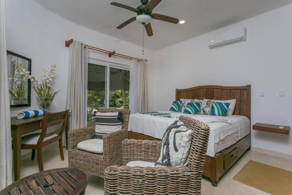 Luxury 5-Br Beachfront Home In Tulum Casa Sofia Gato Eksteriør billede