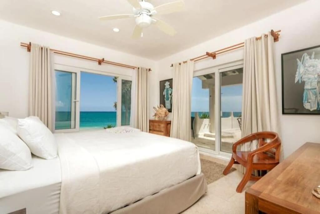 Luxury 5-Br Beachfront Home In Tulum Casa Sofia Gato Eksteriør billede