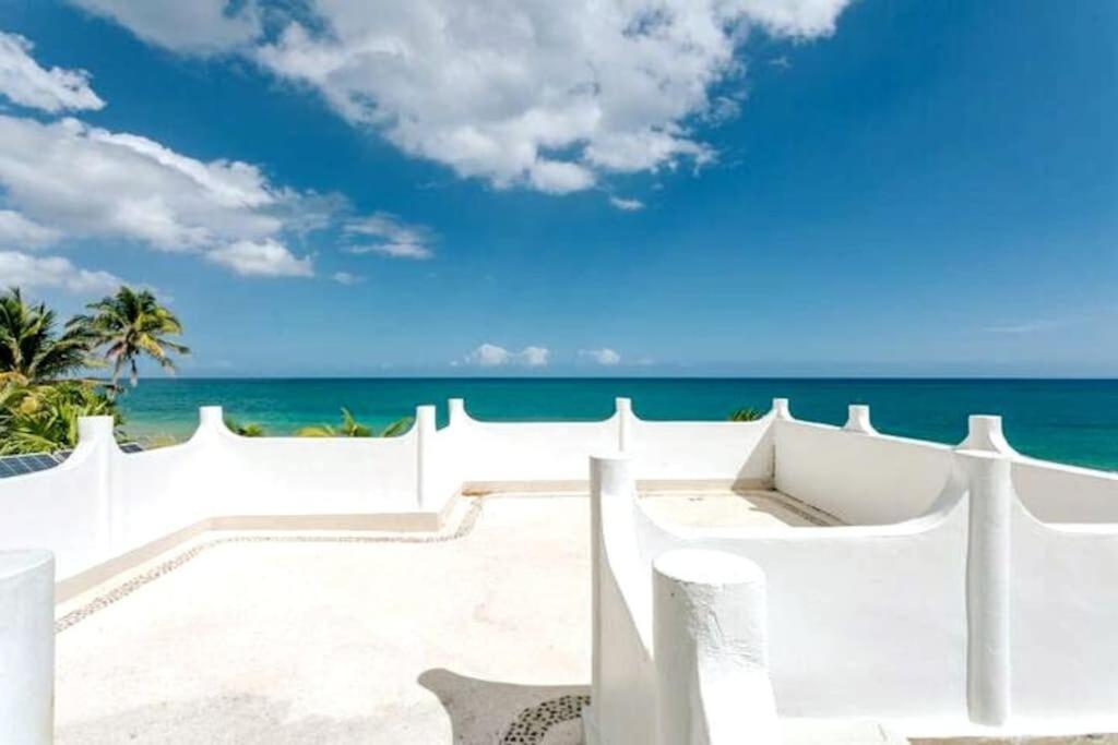 Luxury 5-Br Beachfront Home In Tulum Casa Sofia Gato Eksteriør billede