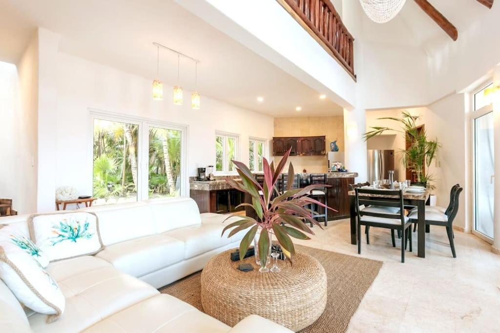 Luxury 5-Br Beachfront Home In Tulum Casa Sofia Gato Eksteriør billede